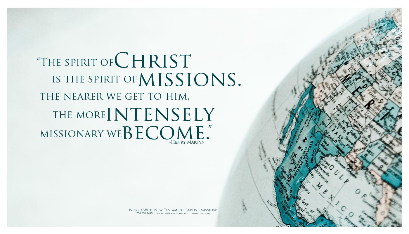 Spirit of Missions placemat