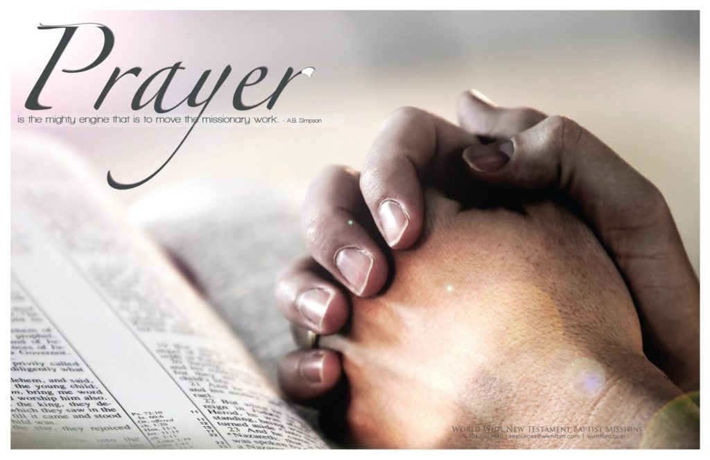 Prayer Poster – Help My Missions Conference