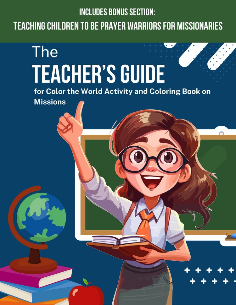 Color the World: A Missions Coloring Book & Teachers Guide – Help My